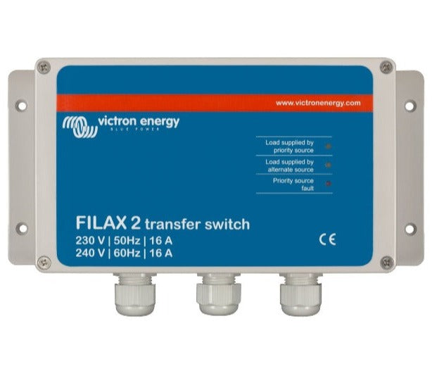 VCTF0.45-2C 2箱　200m Victron Filax 2 Transfer Switch for Sensitive