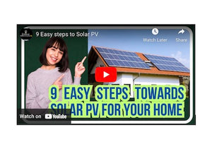 Nine Easy Steps towards getting Solar for your home