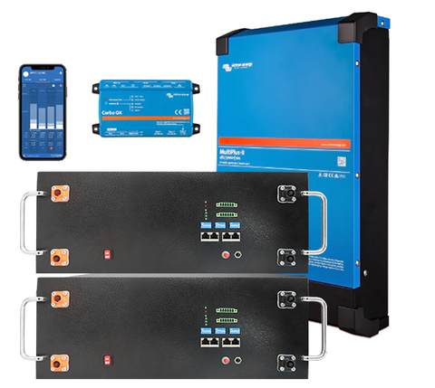 Power Back Up Kit U3 "Mega" - 10.2 kWh 48V