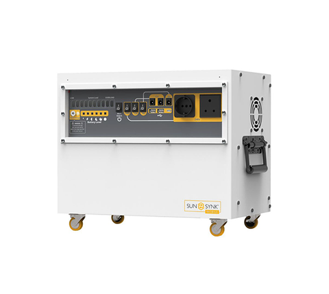 Sunsynk Contour 1kW inverter 1kWh LiFePO4 Battery Mobile Power Station
