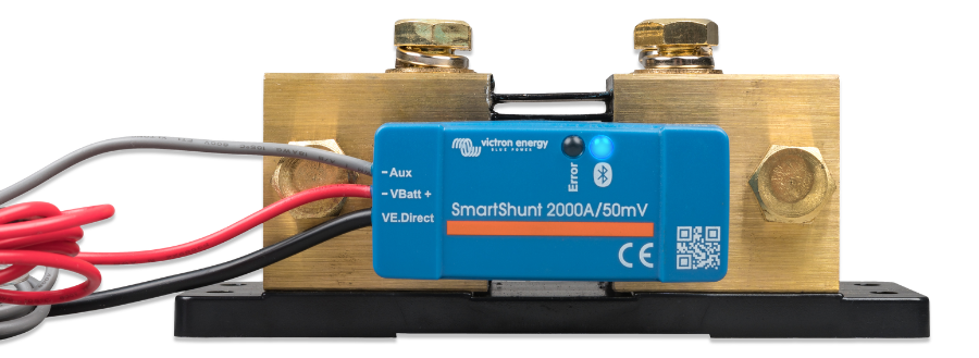 Shunt Victron Energy 500A 50mV - Pour Contrôleur De Batterie BMV - Mesure De Courant
