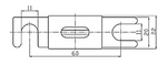 Victron Fuse Holder for ANL-fuse