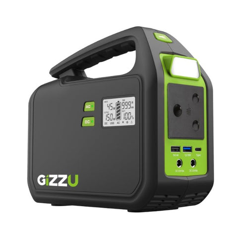 Gizzu 155Wh Portable Power Station - SA Plug - SunStore South Africa